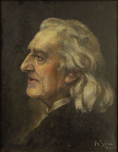 फ्रांज़ लिस्केट का पोर्ट्रेट 1811-1886 द्वारा Leonhard Thoma