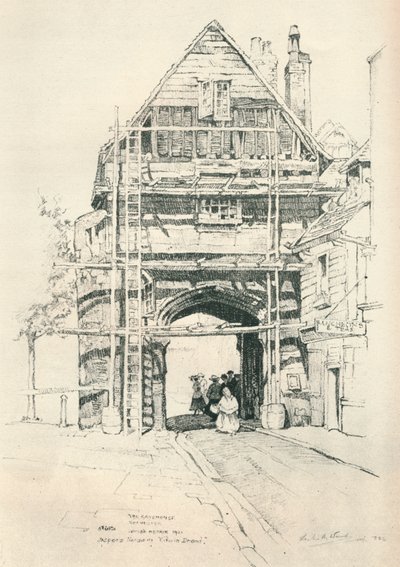 द गेटहाउस रोचेस्टर, 1925 द्वारा लेस्ली मैथ्यू वार्ड