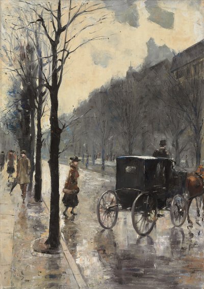 कुर्फुरस्टेंडम बाउलेवार्ड, 1910 द्वारा Lesser Ury