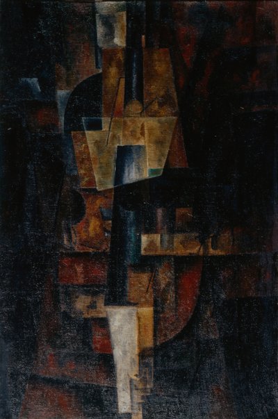 वायलिन, 1920 द्वारा लेव अलेक्जेंड्रोविच युदिनी