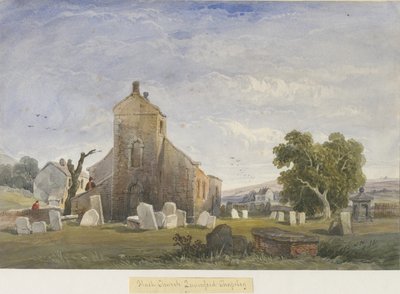 फ्लैश चैपल: वाटर कलर पेंटिंग, एन डी [c1830-1840] द्वारा लुईस जॉन वुड