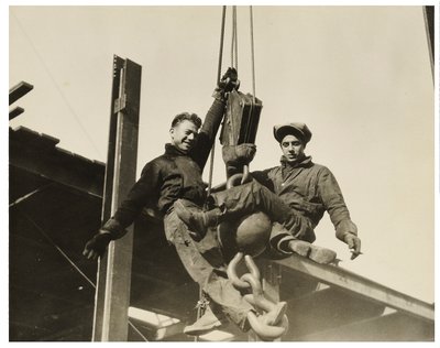 निर्माण श्रमिक साम्राज्य निर्माण, सी। 1930 द्वारा लेविस विक्स हाइन