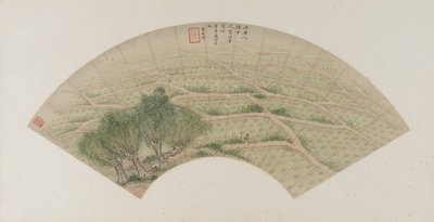 हेरॉन, किंग राजवंश, 1741 के साथ चावल के पैड द्वारा Li Shizuo