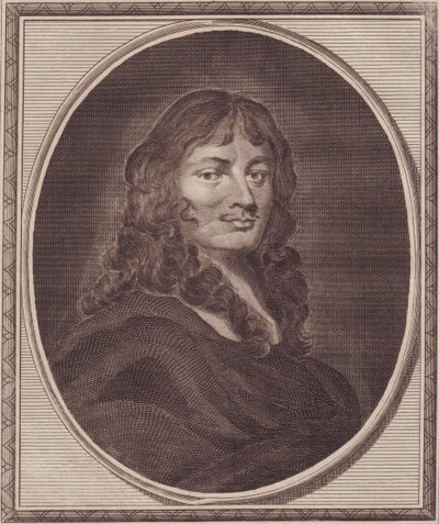 अंग्रेजी राजनेता सर विलियम टेम्पल (1628-1699) का पोर्ट्रेट, जॉन गोल्डर द्वारा तांबे की नक्काशी (1729-1795) पी लेली की पेंटिंग से द्वारा अज्ञात अज्ञात