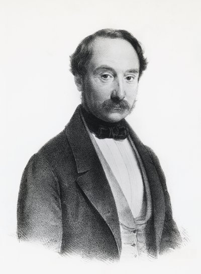 फ्रांसेस्को रिज़ोली (1809-1880) का पोर्ट्रेट, इतालवी राजनीतिज्ञ, चिकित्सक और सर्जन, उत्कीर्णन द्वारा अज्ञात अज्ञात