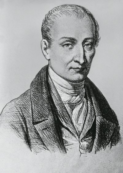 जोसेफ नाइसफोर निएप्स (1765-1833) का पोर्ट्रेट, हेलियोग्राफी के फ्रांसीसी आविष्कारक द्वारा अज्ञात अज्ञात
