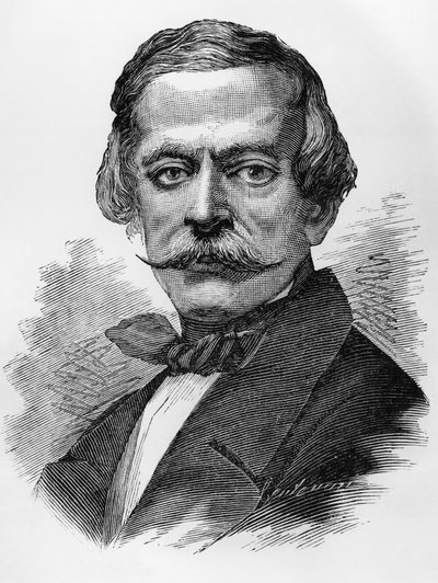 मास्सिमो टापरेली का पोर्ट्रेट, मार्क्वेस ऑफ़ एज़ेग्लियो (1798-1866), इतालवी देशभक्त, राजनीतिज्ञ, लेखक और चित्रकार जो 1849 से 1852 तक सार्डिनिया के प्रधान मंत्री थे, उत्कीर्णन द्वारा अज्ञात अज्ञात