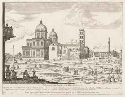 रोम Insignes [बारी] 1666 से सांता मारिया Maggiore संभावना LOCURI। द्वारा लिविन क्रुइल