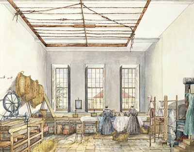 Aynhoe, 23 फरवरी 1847 को लॉन्ड्री द्वारा लिली कार्टराईट