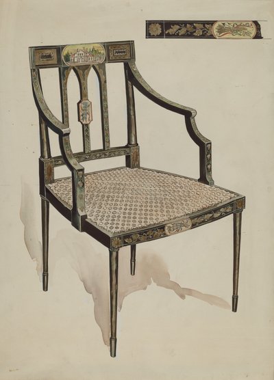 चेयर, सी. 1936. द्वारा लिलियन कॉज़ी