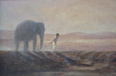 लड़का और हाथी द्वारा लिंकन सेलिगमैन
