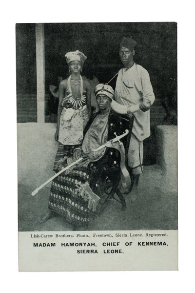 मैडम Hamonyah, कैनेमा, सिएरा लियोन के प्रमुख, c .905-07 द्वारा लिक केअर ब्रदर्स