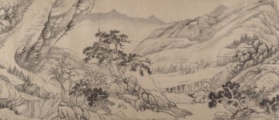 धाराओं और पहाड़ों के बीच यात्रा, 1680। द्वारा लियू यू