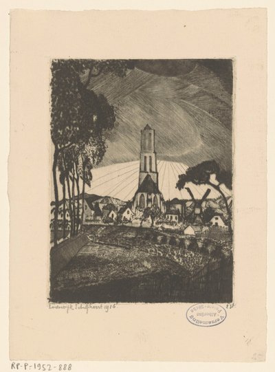  द्वारा Lodewijk Shelfhout (कलाकार द्वारा हस्ताक्षरित)