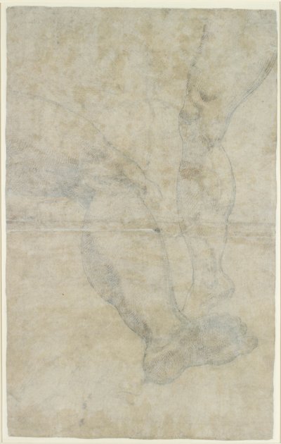 दो जोड़ी पैरों का अध्ययन, c1575-1615 द्वारा Lodovico Carracci
