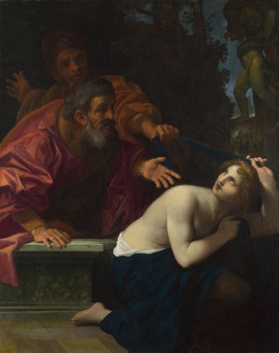 सुसन्ना और द एल्डर, 1616 द्वारा Lodovico Carracci