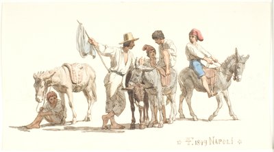 इटालियंस गधों की सवारी करते हैं द्वारा लोरेंज फ़्रिलिच