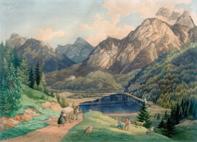 Füssen . के पास श्वानसी द्वारा लोरेंजो क्वाग्लियो