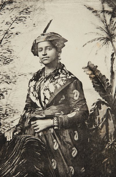 मार्टीनिक - टाइप और क्रियोल कॉस्टयूम, सीए। 1920. द्वारा लुई बाउरे