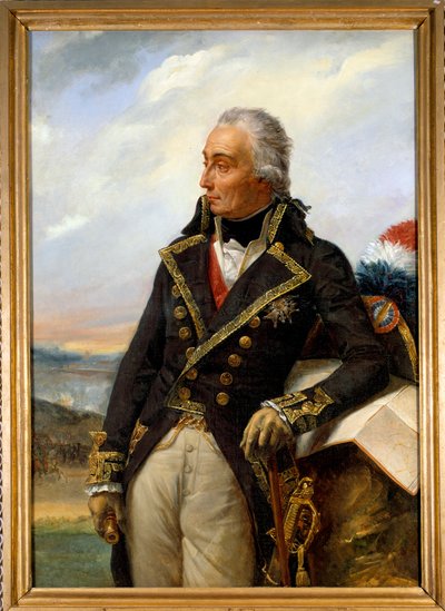 निकोलस का पोर्ट्रेट, बैरन डी लकनर (1722-1794) 1791 में फ्रांस के मारेचल, 1792 में राइन के आर्मी के कमांडर-इन-चीफ। ऑगस्टे कूडर (1789-1873) द्वारा पेंटिंग। एचएस/टी 1,36 x 0,96 मी. वर्साय। मुसी डू चेटो - निकोलस का पोर्ट्रेट, बैरन डी लुको द्वारा लुई चार्ल्स अगस्टे कूडर