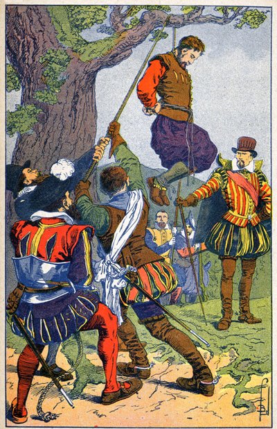 Blaise de Montluc . के निर्देशन में Huguenots का दमन द्वारा लुई चार्ल्स ने बमबारी की