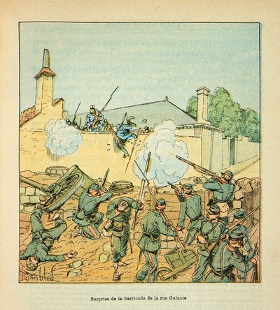 लुई बॉम्बल्ड (1862-1927) (फ्रेंको-जर्मन युद्ध; 1870 -1871 का अभियान) द्वारा सचित्र यूजीन सर्जेंट द्वारा द आर्मी ऑफ द लॉयर, जिसे ग्रेनेस्ट के नाम से जाना जाता है: 18 अक्टूबर को चेटौडुन की लड़ाई द्वारा लुई चार्ल्स ने बमबारी की