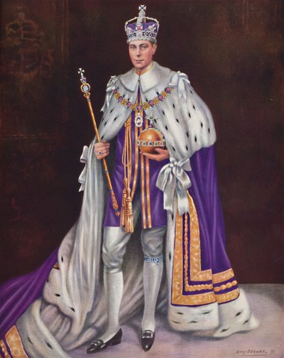 महामहिम किंग जॉर्ज VI, 1937 द्वारा लुई डेज़ार्टो
