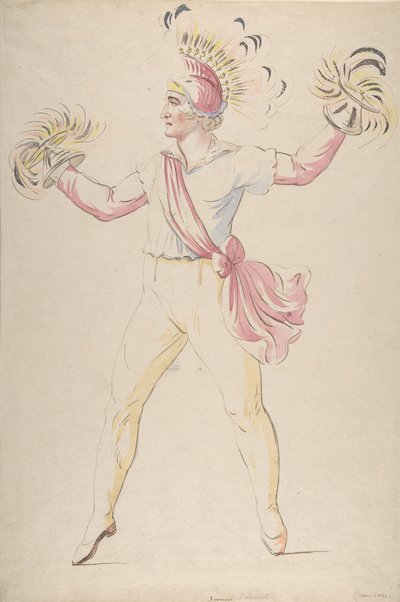 फ्रेंकोनी, ट्वर्लिंग फ्लेमिंग कोन्स, 1768-1810। द्वारा लुई डुक्रोसो