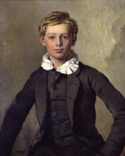 काउंट हैन्स हाउबॉल्ड वॉन आइंसडेल का पोर्ट्रेट, 1855 द्वारा Louis Ferdinand von Rayski