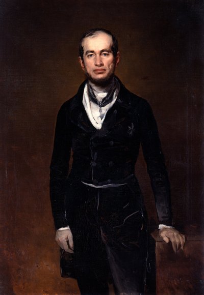 1841 में चेम्बरलेन काउंट जूलियस ज़ेक-बर्कर्सोडा का पोर्ट्रेट द्वारा Louis Ferdinand von Rayski