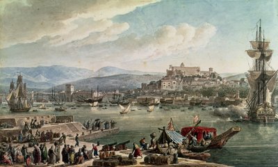 ट्राइस्टे हार्बर, 1802 (पोस्टर) द्वारा लुई फ़्राँस्वा कसासी