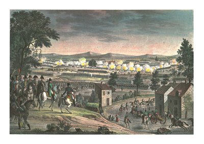 लुटजेन के पास लड़ाई, 2 मई 1813, c1850 द्वारा एडमे बोविनेट