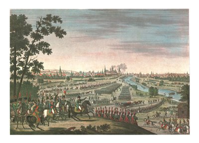 मॉस्को में फ्रांसीसी का प्रवेश, 14 सितंबर 1812, c1850 द्वारा एडमे बोविनेट