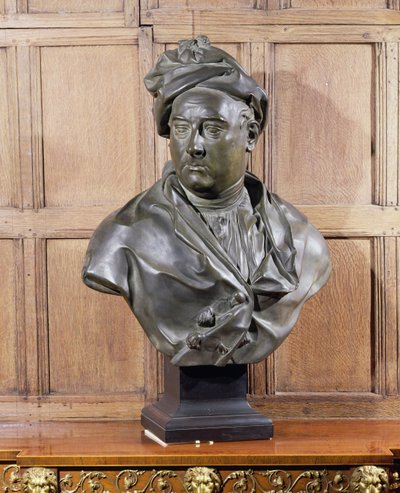 जॉर्ज फ्रेडरिक हैंडेल (1685-1759) (प्लास्टर) द्वारा Louis Francois Roubillac