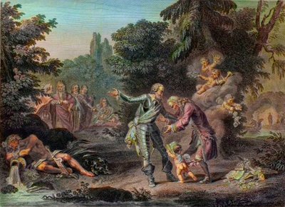 वोल्टेयर (फ्रेंकोइस मैरी अरोएट) द्वारा लुई फ्रेंकोइस सेबेस्टियन फॉवेल