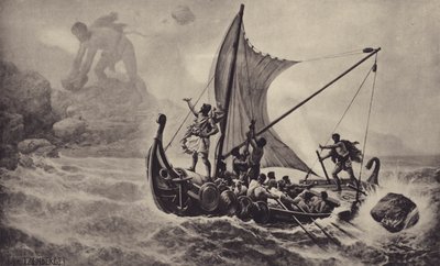 Ulysses को साइक्लोप्स का व्युत्पन्न होना द्वारा लुई फ्रेडरिक शुटजेनबर्गर