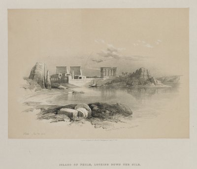 मिस्र और नूबिया, खंड II: फिलै, 1848। द्वारा लुई हागे