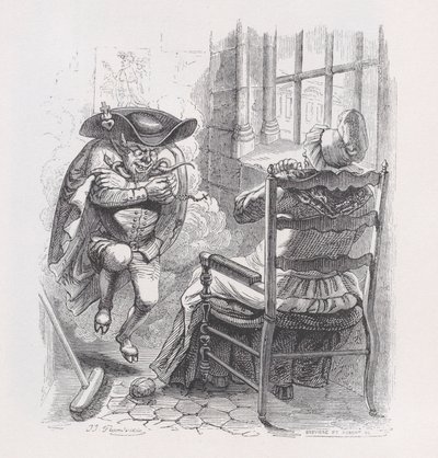 द कम्प्लीट वर्क्स ऑफ बेयरेंजर से द लिटिल रेड मैन, 1836। निर्माता: लुई-हेनरी ब्रेविएर, सीज़र-अगस्टे हेबर्ट। द्वारा लुई हेनरी ब्रेविएर, सीजर अगस्टे हेबर्टे