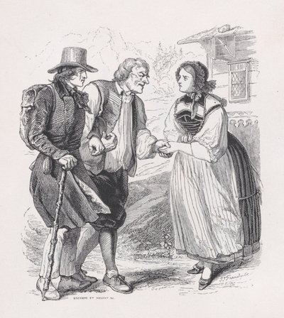 द कम्प्लीट वर्क्स ऑफ बेयरेंजर से द ट्रैवलर, 1836। निर्माता: लुई-हेनरी ब्रेविएर, सीजर-अगस्टे हेबर्ट। द्वारा लुई हेनरी ब्रेविएर, सीजर अगस्टे हेबर्टे