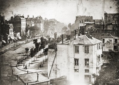 डगुएरे द्वारा बुलेवार्ड डू मंदिर द्वारा Louis Jacques Mande Daguerre