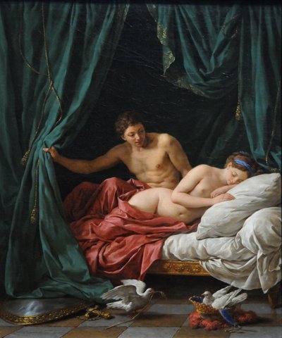 शांति के मंगल और शुक्र रूपक, 1770 द्वारा Louis Jean François Lagrenée