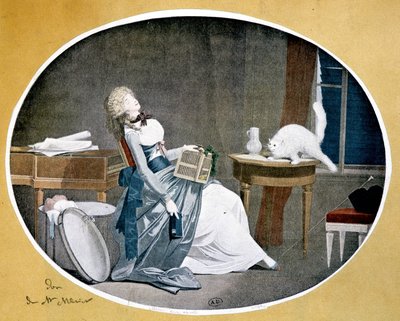 लुई बोइली द्वारा एक पेंटिंग का पुनरुत्पादन (1761-1845)। द्वारा लुई लियोपोल्ड (बाद) बोइली
