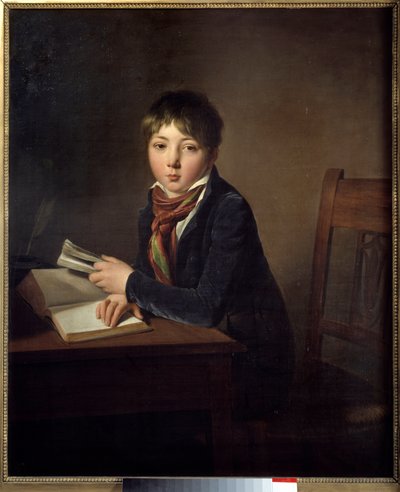 जूल्स बोइली (1796-1874) चाइल्ड ए बुक इन हैंड पेंटिंग लुइस लियोपोल्ड बोइली (1761-1845) 1808 सन द्वारा। 0,98x0,8 मीटर लिले, मुसी डेस बीक्स आर्ट्स। द्वारा लुई लियोपोल्ड बोइली