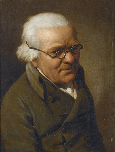 बोइली, लुई-लियोपोल्ड (1761-1845) पर चश्मा पहने हुए एक व्यक्ति का पोर्ट्रेट। कैनवास पर तेल, आकार: 21.9x17 द्वारा लुई लियोपोल्ड बोइली