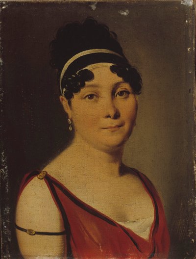 ओपेरा गायक कैरोलिन ब्रांचु 1780-1850 का पोर्ट्रेट, सी। 1810. द्वारा लुई लियोपोल्ड बोइली