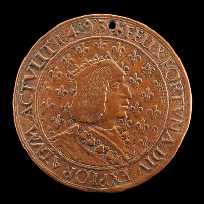 चार्ल्स आठवीं, 1470-1498, फ्रांस के राजा 1483 [आगे की ओर], 14931494 द्वारा लुई लेपेरे