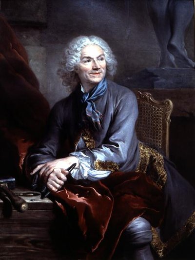जीन लुई लेमोयने का पोर्ट्रेट (1665-1755) (कैनवास पर तेल) द्वारा लुइस टोके