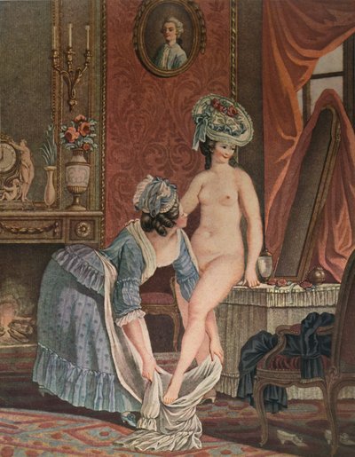 ला टॉयलेट, स्नान, c1765-1790, 1913 द्वारा लुई मारिन बोनट