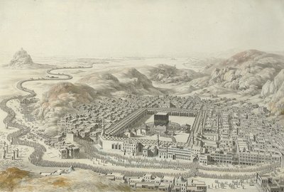 मक्का, 1787 द्वारा Louis Nicolas de Lespinasse