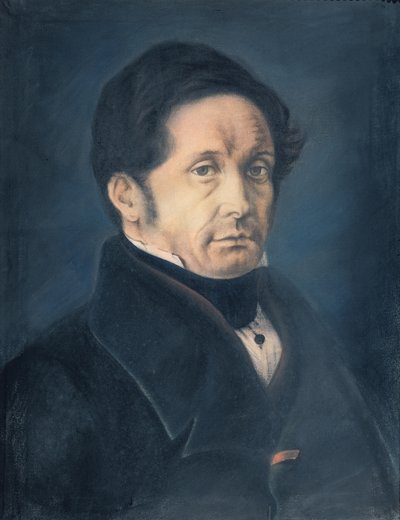 जीन-जोसेफ पाश्चर (1791-1865) 1842 (कागज पर पेस्टल) द्वारा लुई पाश्चर